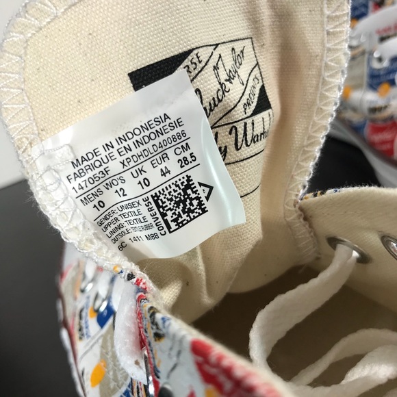 🛑SOLD🛑Converse CT Ox Campbell’s Soup Andy Warhol - Picture 7 of 8